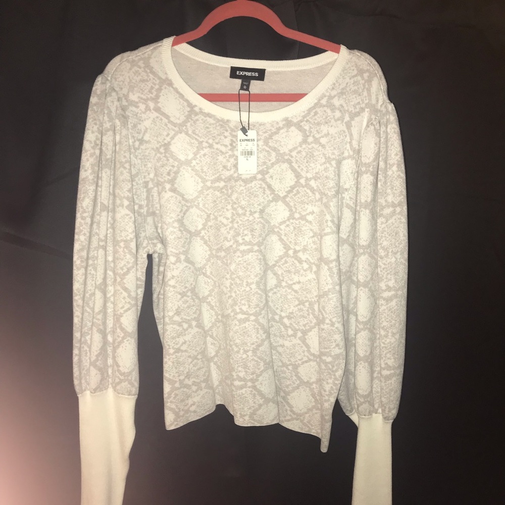 Express Animal print Sweater